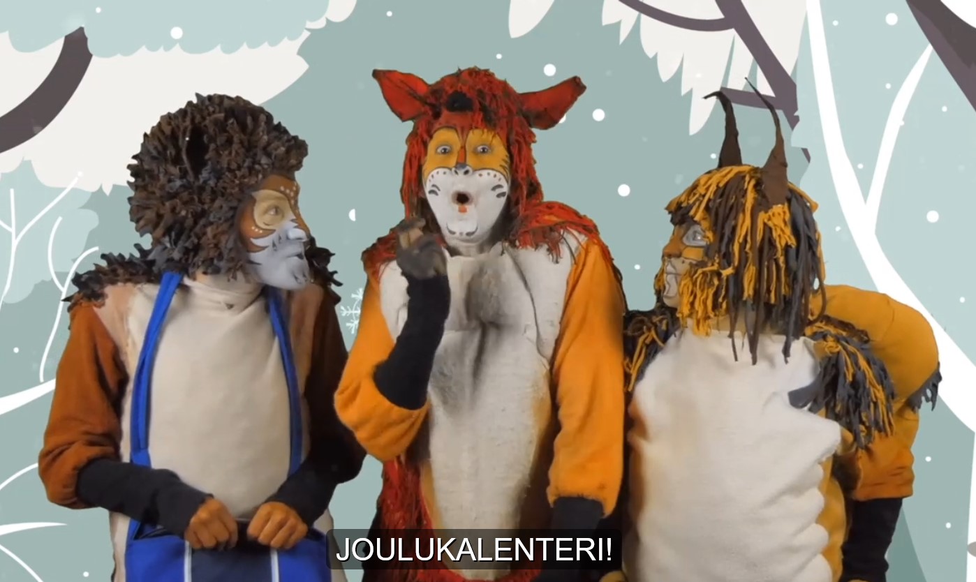 Joulukalenteri 2020 - Viittomakielinen Kirjasto